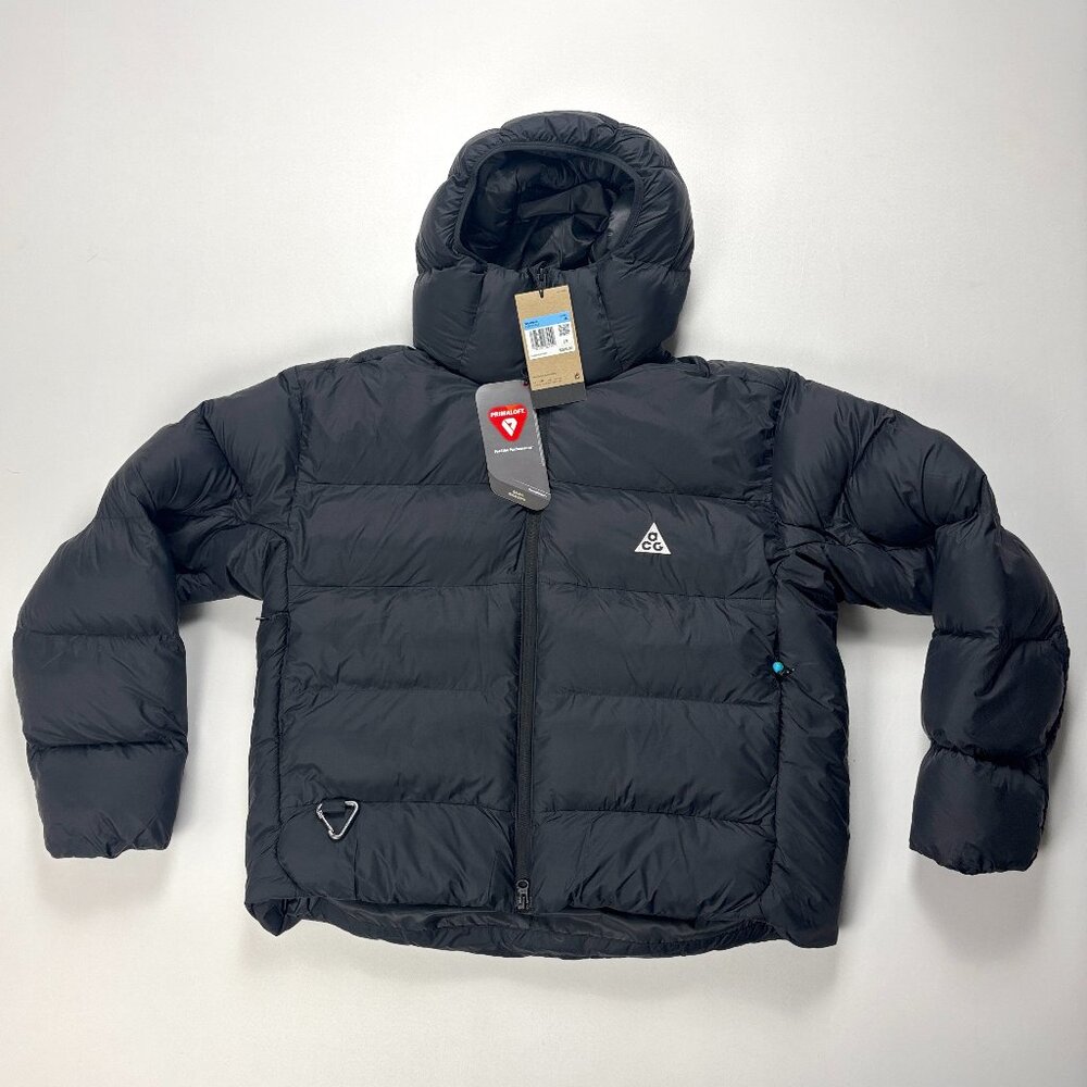 Nike ACG Womens ThermaFit Puffer Jacket NWT Lunar Lake Sz M FZ6761-010 $325 MSRP